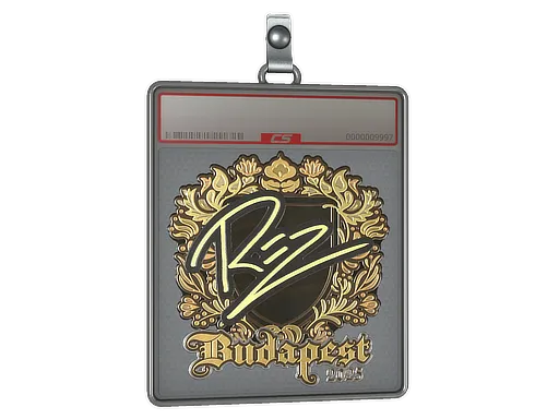 Sticker Slab | REZ (Gold) | Budapest 2025
