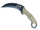 ★ StatTrak™ Talon Knife | Blue Steel (Battle-Scarred)