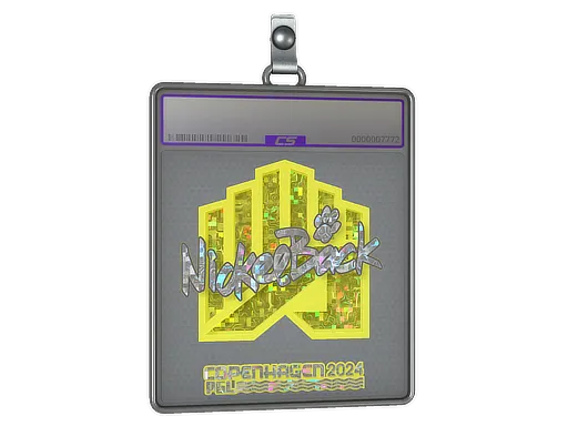 Sticker Slab | NickelBack (Glitter) | Copenhagen 2024