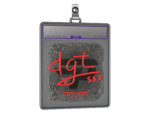Sticker Slab | dgt (Foil) | Austin 2025