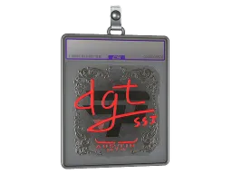 Sticker Slab | dgt (Foil) | Austin 2025