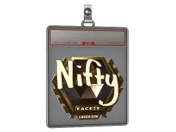 Sticker Slab | Nifty (Gold) | London 2018