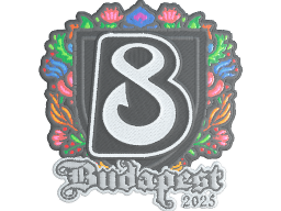 Sticker | B8 (Embroidered) | Budapest 2025