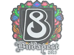 Sticker | B8 (Embroidered) | Budapest 2025