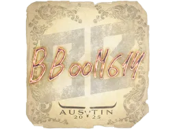 Sticker | Boombl4 | Austin 2025