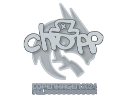 Sticker | chopper | Copenhagen 2024