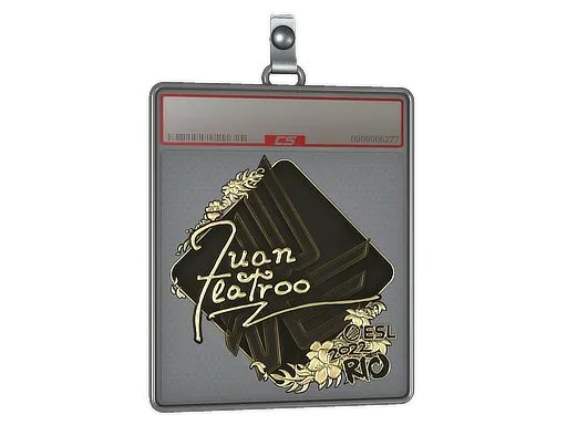 Sticker Slab | juanflatroo (Gold) | Rio 2022