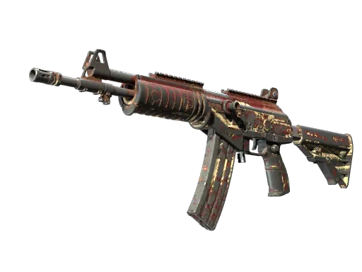 Galil AR | Crimson Tsunami (Battle-Scarred)