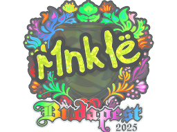Sticker | r1nkle (Holo) | Budapest 2025