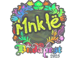 Sticker | r1nkle (Holo) | Budapest 2025