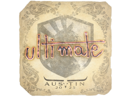 Sticker | ultimate | Austin 2025