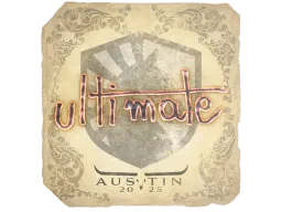 Sticker | ultimate | Austin 2025
