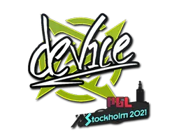 Sticker | device | Stockholm 2021