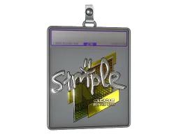 Sticker Slab | s1mple (Foil) | Boston 2018