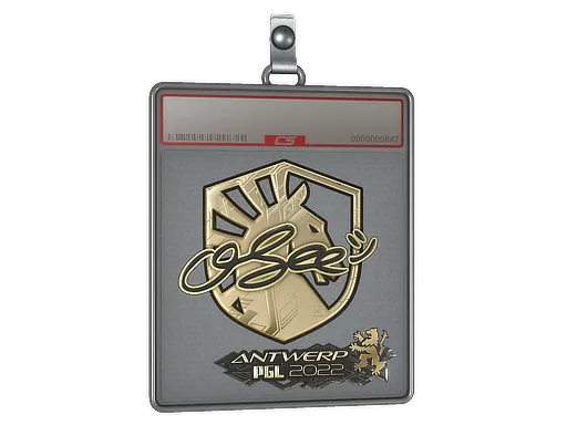 Sticker Slab | oSee (Gold) | Antwerp 2022