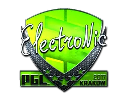 Sticker | electronic (Foil) | Krakow 2017