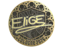 Sticker | EliGE (Gold) | Cologne 2026