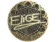Sticker | EliGE (Gold) | Cologne 2026