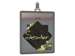 Sticker Slab | dexter (Gold) | Rio 2022