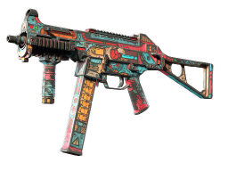 UMP-45 | K.O. Factory (Battle-Scarred)