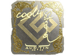 Sticker | cool4st (Gold) | Austin 2025
