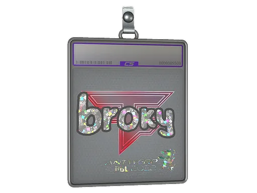 Sticker Slab | broky (Glitter) | Antwerp 2022