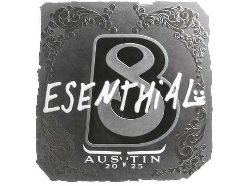 Sticker | esenthial (Foil) | Austin 2025