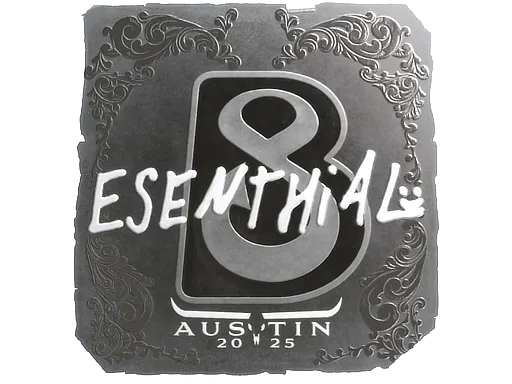 Sticker | esenthial (Foil) | Austin 2025