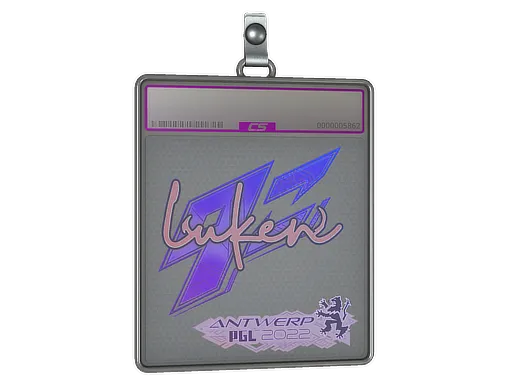 Sticker Slab | luken (Holo) | Antwerp 2022