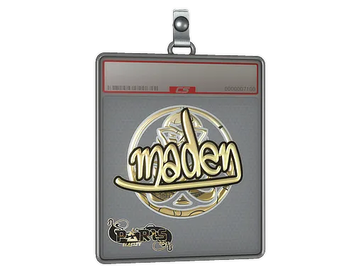 Sticker Slab | maden (Gold) | Paris 2023