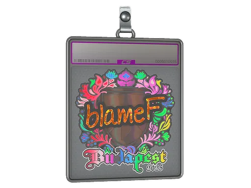 Sticker Slab | blameF (Holo) | Budapest 2025