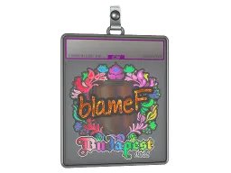 Sticker Slab | blameF (Holo) | Budapest 2025