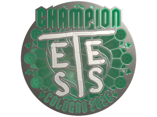 Sticker | TeSeS (Foil, Champion) | Cologne 2026