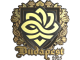 Sticker | Legacy (Gold) | Budapest 2025