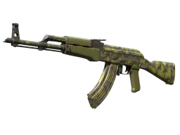 AK-47 | Olive Polycam CS2 skin