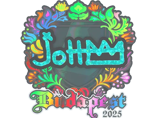 Sticker | jottAAA (Holo) | Budapest 2025