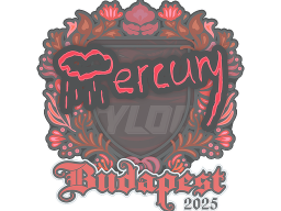 Sticker | Mercury | Budapest 2025