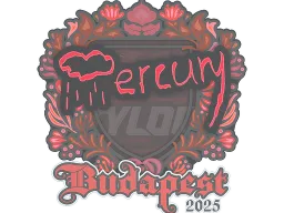 Sticker | Mercury | Budapest 2025