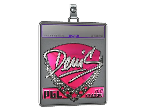 Sticker Slab | denis (Foil) | Krakow 2017