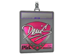 Sticker Slab | denis (Foil) | Krakow 2017