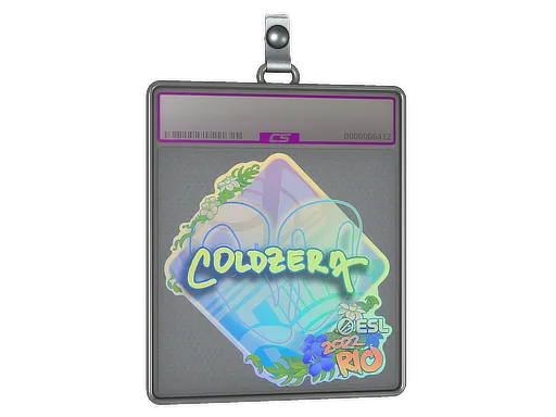 Sticker Slab | coldzera (Holo) | Rio 2022