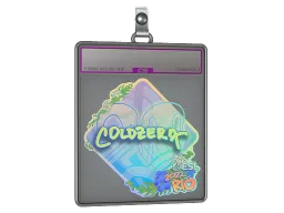 Sticker Slab | coldzera (Holo) | Rio 2022