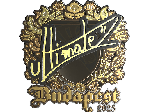 Sticker | ultimate (Gold) | Budapest 2025