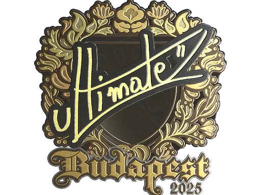 Sticker | ultimate (Gold) | Budapest 2025