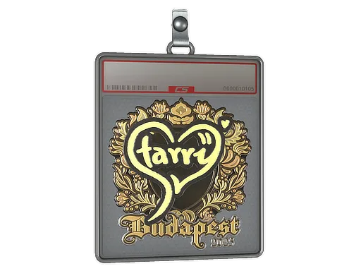 Sticker Slab | Starry (Gold) | Budapest 2025