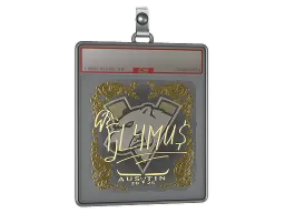 Sticker Slab | FL4MUS (Gold) | Austin 2025