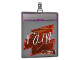 Sticker Slab | rain (Foil) | Atlanta 2017