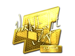 Sticker | WorldEdit (Gold) | Atlanta 2017