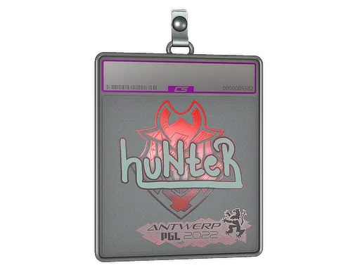 Sticker Slab | huNter (Holo) | Antwerp 2022