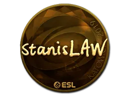 Sticker | stanislaw (Gold) | Katowice 2019
